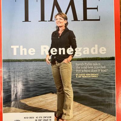 TIME Magazine 2009 Sarah Palin Issue