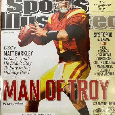 Sports Illustrated Magazine 2012 Matt Barkley Issue