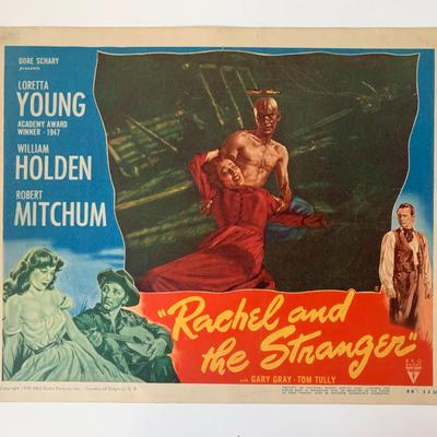 Rachel and the Stranger original 1948 vintage lobby card