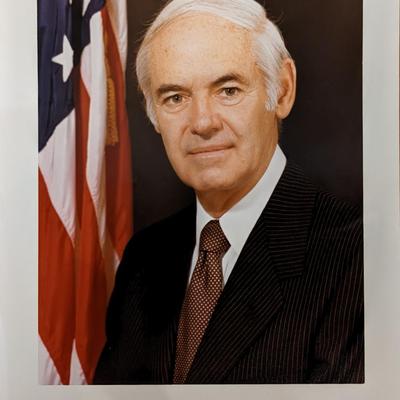 William F. Smith Photo. Printed Signature.