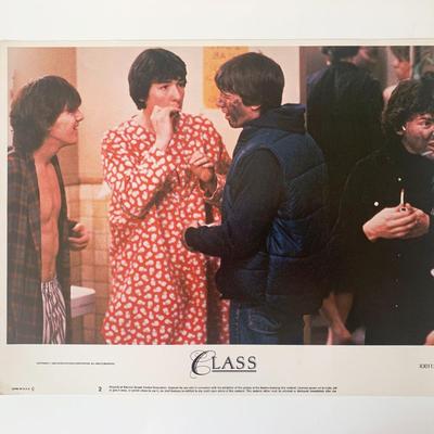 Class original 1983 vintage lobby card