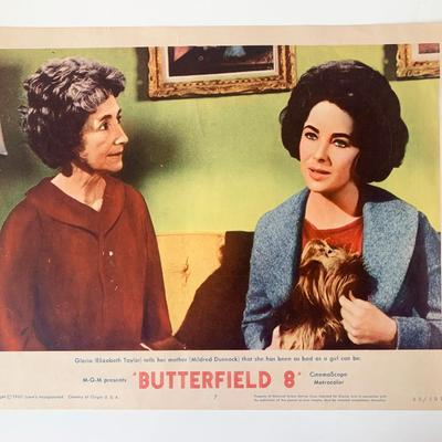 Butterfield 8 original 1960 vintage lobby card