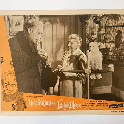 The Ladykillers original 1955 vintage lobby card