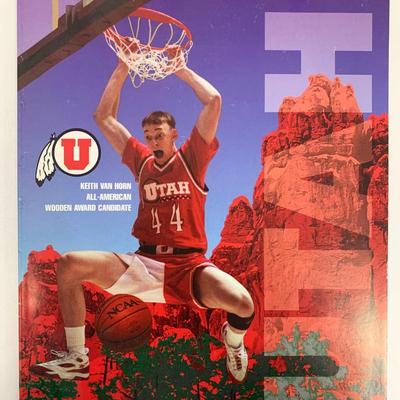 1996-97 Utah Media Guide - Keith Van Horn