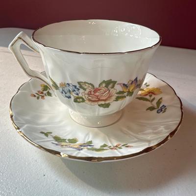 Fish bone china tea cup