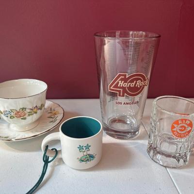 Fish bone china tea cup