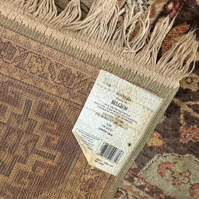 Made in Belgium 7.8 x 11.2 rug (comes with smaller matching rug)