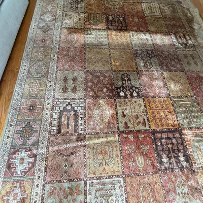 Made in Belgium 7.8 x 11.2 rug (comes with smaller matching rug)