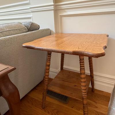 Beautiful barley twist square side table