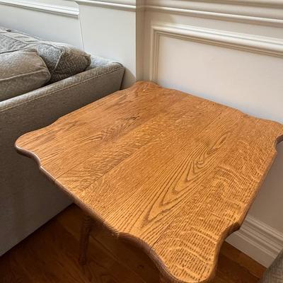 Beautiful barley twist square side table