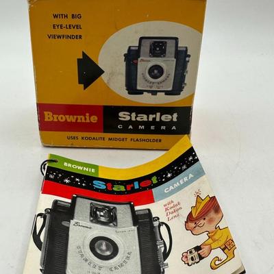 Sale Photo Thumbnail #250: Untested.  2 cameras, 1 box and 2 manuals included in lot.