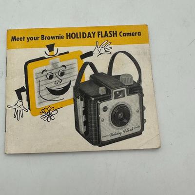 Kodak Brownie Starlet & Holiday Flash Cameras w/Manuals
