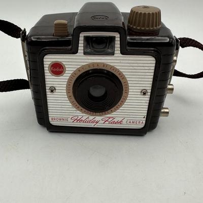 Kodak Brownie Starlet & Holiday Flash Cameras w/Manuals
