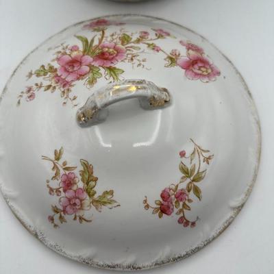 Antique Victorian Chamber Pot by Maddocks Works Royal Porcelain