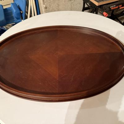 Pretty wood tray