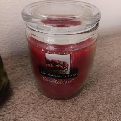 A VARIETY OF CANDLES
