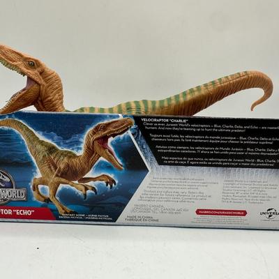 Jurassic World Hasbro Velociraptor Toys NIB