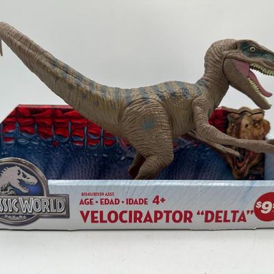 Jurassic World Hasbro Velociraptor Toys NIB