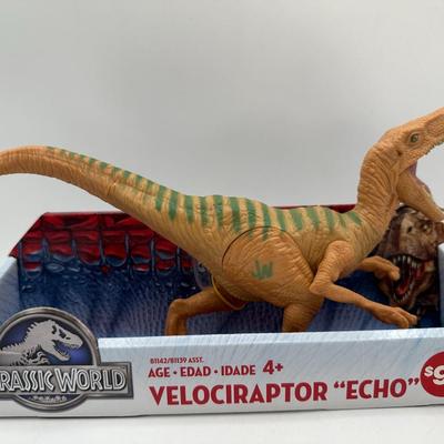 Jurassic World Hasbro Velociraptor Toys NIB