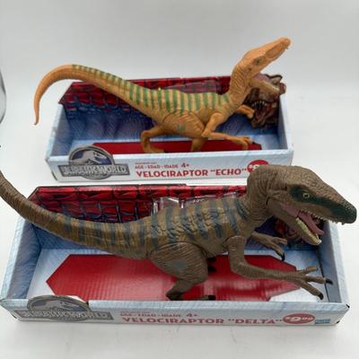 Jurassic World Hasbro Velociraptor Toys NIB