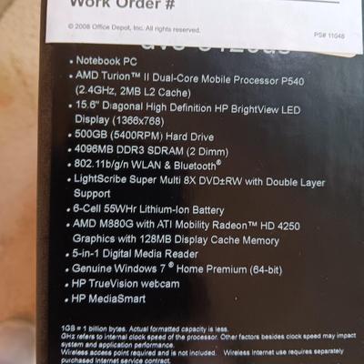 WORKING DELL INSPIRON 15 LAPTOP & HP NOTEBOOK PC (NOT WORKING)