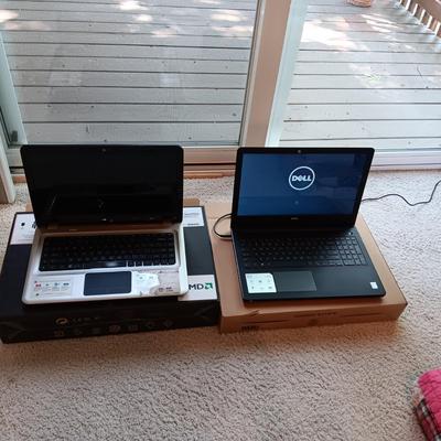 WORKING DELL INSPIRON 15 LAPTOP & HP NOTEBOOK PC (NOT WORKING)