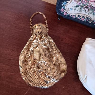 METAL MESH PURSE, CLUTCH PURSE AND BOOK BAG