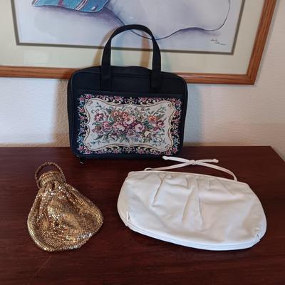 METAL MESH PURSE, CLUTCH PURSE AND BOOK BAG