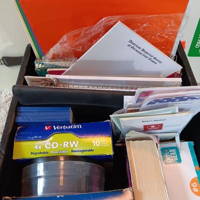 ENVELOPES, PADS OF PAPER, CD/DVD DISCS, 3 RING NOTEBOOKS AND MORE