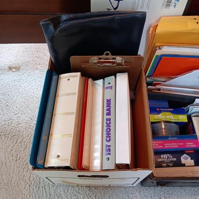 ENVELOPES, PADS OF PAPER, CD/DVD DISCS, 3 RING NOTEBOOKS AND MORE