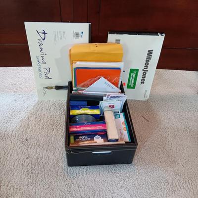ENVELOPES, PADS OF PAPER, CD/DVD DISCS, 3 RING NOTEBOOKS AND MORE