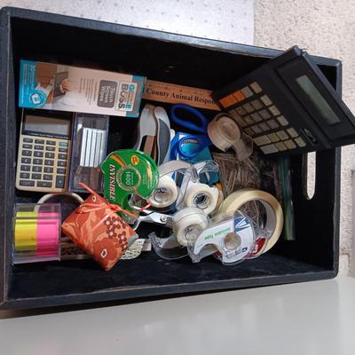A GOOD VARIETY OF OFFICE SUPPLIES