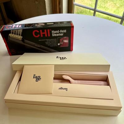 New L’ange hair tool and Chi hand held steamer