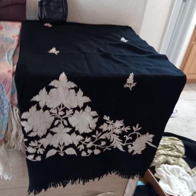 PERFUME BOTTLES, SCARVES, WALLET AND MORE