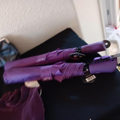 PERFUME BOTTLES, SCARVES, WALLET AND MORE