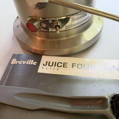 Breville juice fountain