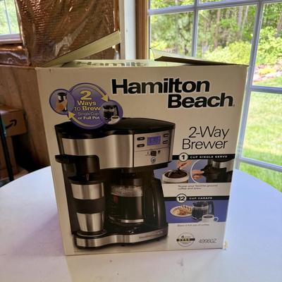 Hamilton Beach 2 way brewer