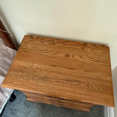 Oak nightstand