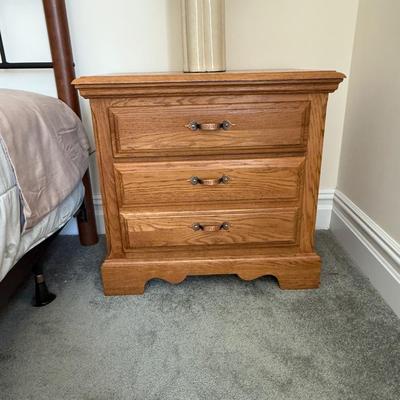 Oak nightstand