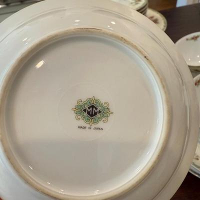 Large beautiful set of china