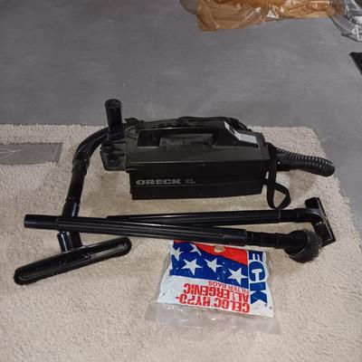 ORECK XL VACUUM WITH SHOULDER STRAP