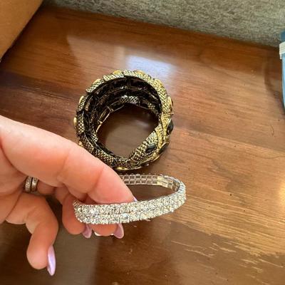 Two gorgeous bracelets, snake bracelet with tag!
