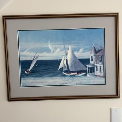 “The Lee Shore” Edward Hopper print