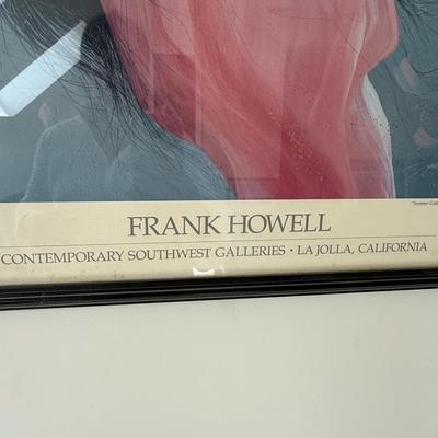 Frank Howell print from Southwest Contemporary Galleries