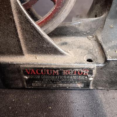VINTAGE VACUUM ROTOR