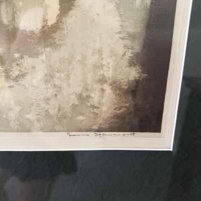 Le Canal signed and numbered