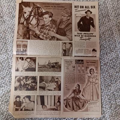 1941 & 1942 NEWSPAPER HEADLINES REGARDING WWII