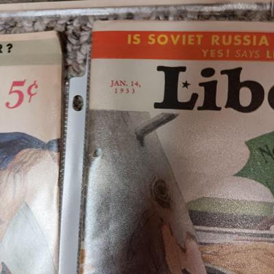 1933 LIBERTY MAGAZINES