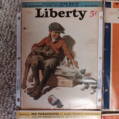 1933 LIBERTY MAGAZINES