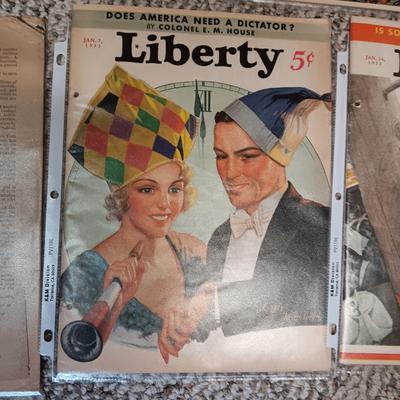 1933 LIBERTY MAGAZINES